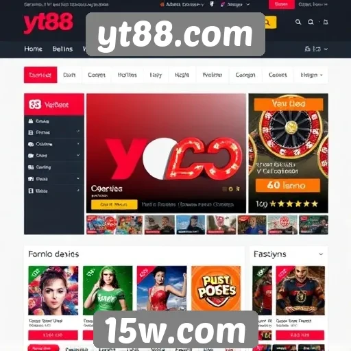 Acessibilidade e design do site yt88.com